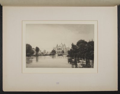 Een Rustige Hoek aan de Westlagune door Charles Frederick William Mielatz