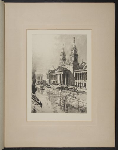 Het paleis van mechanische kunsten door Charles Frederick William Mielatz