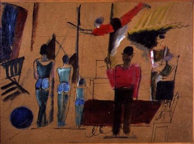 Circus door Charles Georges Dufresne