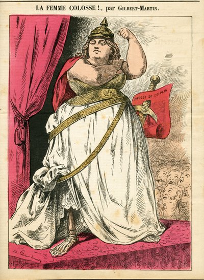 Omslag van Le Don Quixote, nr. 679, Satirisch in kleuren door Charles Gilbert Martin