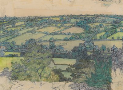 Applehayes, c.1912 door Charles Ginner