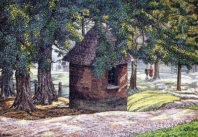 Bij de Vijvers, Hampstead door Charles Ginner