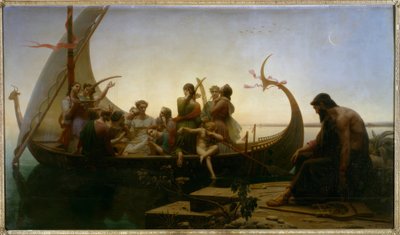 De avond of de verloren illusies door Charles Gleyre