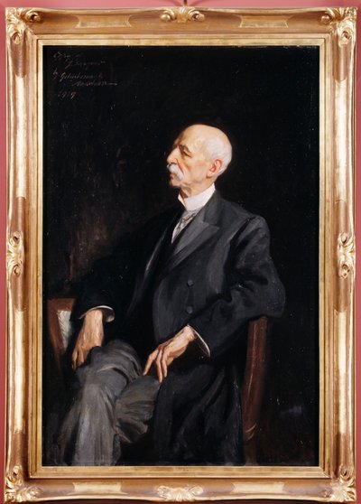 Manuel Patricio Rodriguez Garcia zittend in fauteuil door Charles Goldsborough Anderson