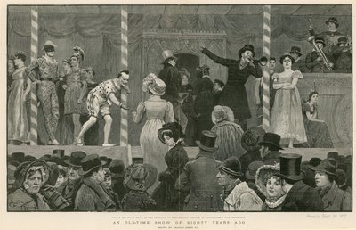 Bartholomew Fair, Londen: Een oude show van tachtig jaar geleden door Charles Green