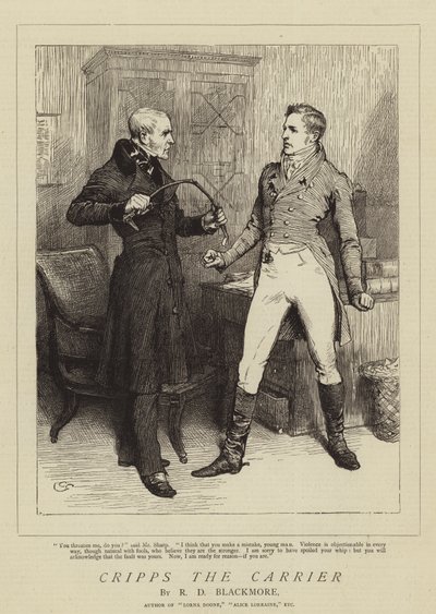 Cripps de Vervoerder door Charles Green