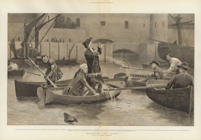 De Leeuwen Wassen door Charles Green