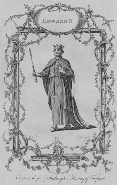 Edward II, 1773 door Charles Grignion