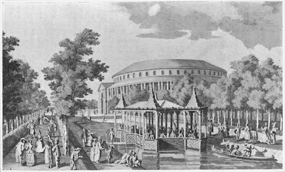Ranelagh in 1752, naar Canaletti, c1750, 1904 door Charles Grignion