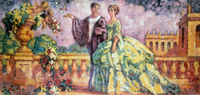 De Promenade, 1911 door Charles Guerin