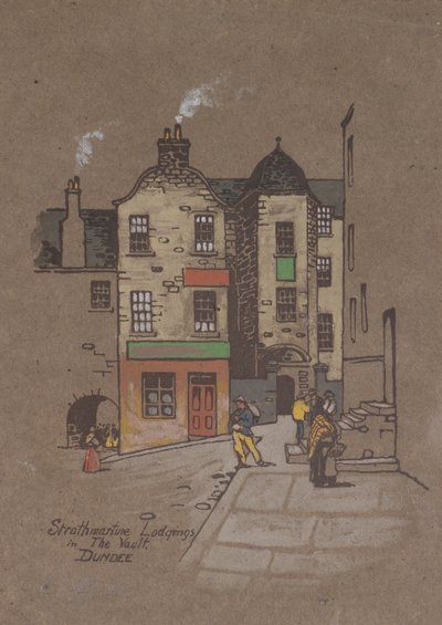Strathmartine Lodgings, in de Kluis, Dundee door Charles Gustav Louis Phillips
