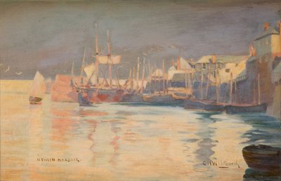 Haven van Newlyn door Charles H Whitworth