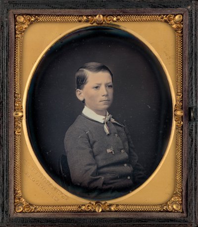 Portret van een jongen door Charles H. Williamson