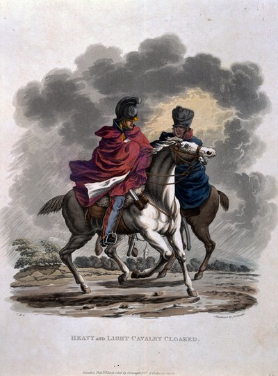 Zware en Lichte Cavalerie met Mantel, uit 