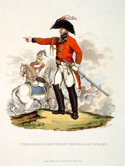 Uniform van een Luitenant-Generaal van de Cavalerie, uit 