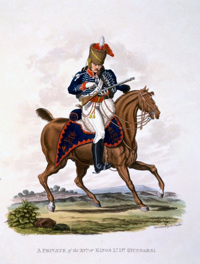 Uniform van een soldaat van de 15e of King