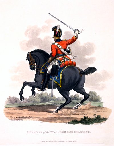 Uniform van een Soldaat van de 3e of King