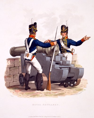 Uniform van de Koninklijke Artillerie, uit 
