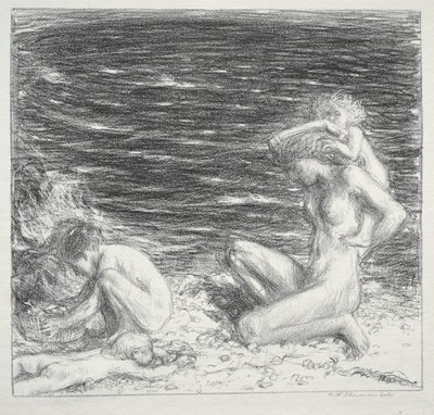 Zee en bries, 1894 door Charles Haslewood Shannon