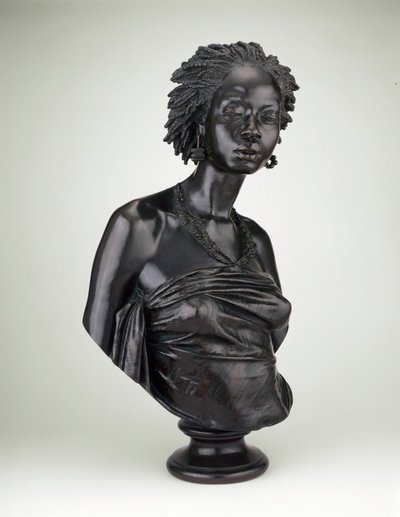 Buste van een Afrikaanse vrouw, 1851 door Charles Henri Joseph Cordier