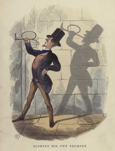 Zijn Eigen Trompet Blazen door Charles Henry Bennett