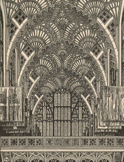 Waaiergewelf, 1931 door Charles Henry Bourne Quennell