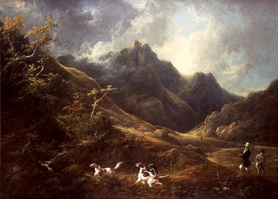 Jagen over honden door Charles Henry Schwanfelder