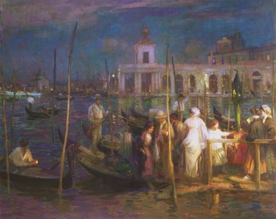 Een avond in Venetië, c.1910 door Charles Hodge Mackie