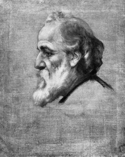 Professor Alphonse Legros, laat 19e-begin 20e eeuw, 1926 door Charles Holroyd