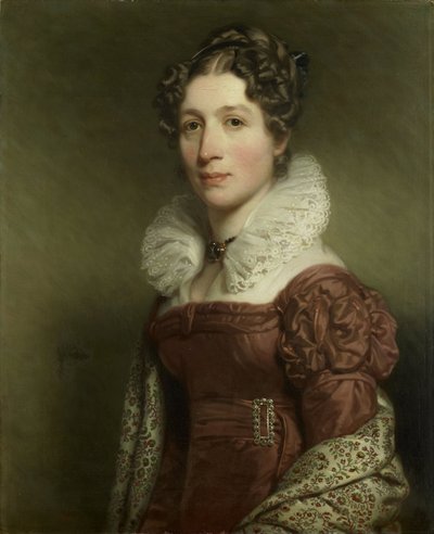 Jacoba Vetter (1796-1830), vrouw van Pieter Meijer Warnars, Amsterdamse boekverkoper door Charles Howard Hodges