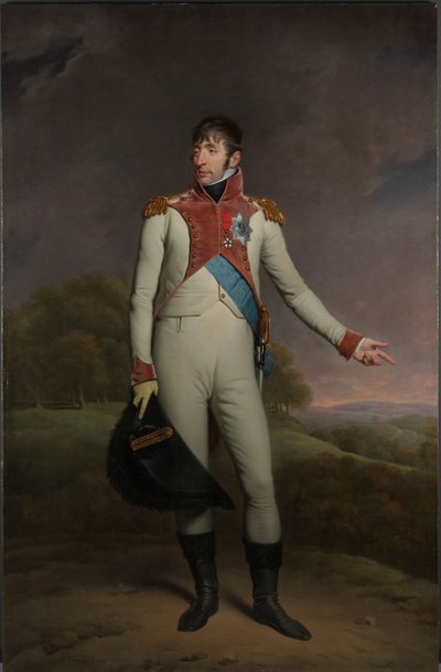 Portret van Lodewijk Napoleon, Koning van Holland door Charles Howard Hodges