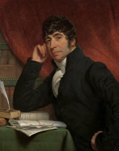 Portret van Willem Bilderdijk door Charles Howard Hodges