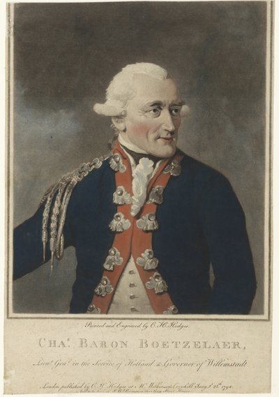 Portret van Carel Baron van Boetzelaer door Charles Howard Hodges