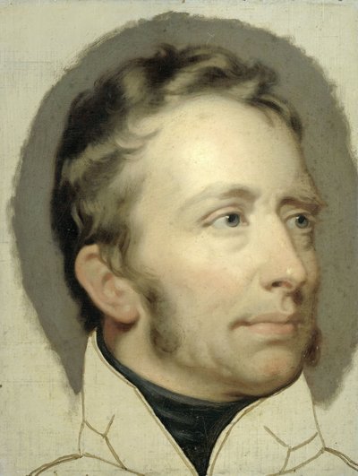 Willem I (1772-1843), koning der Nederlanden door Charles Howard Hodges