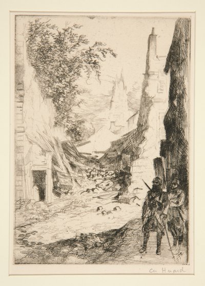 Uitzicht op St. Jean des Vignes door Charles Huard