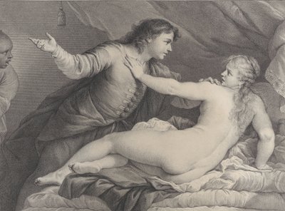 Tarquin en Lucretia door Charles Hutin