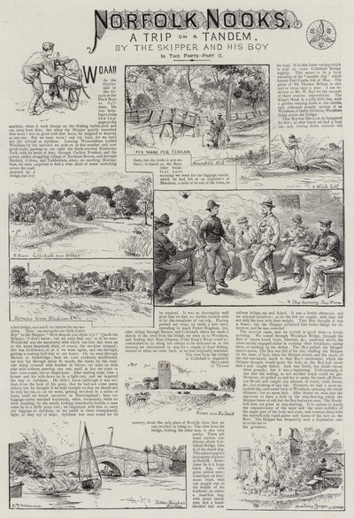 Norfolk hoekjes door Charles J. (after) Staniland