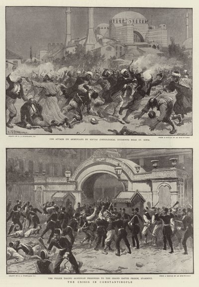 De crisis in Constantinopel door Charles J. Staniland