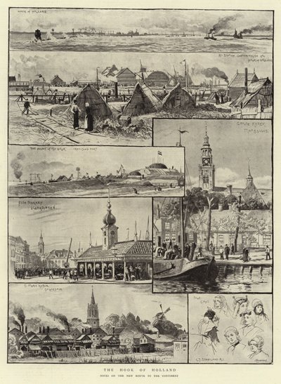 De Hoek van Holland door Charles J. Staniland
