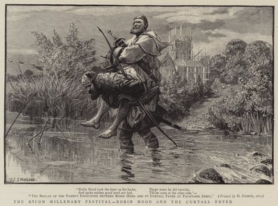 Het Ripon Millenary Festival, Robin Hood en de Curtall Fryer door Charles J. Staniland