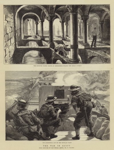 De oorlog in Egypte door Charles J. Staniland