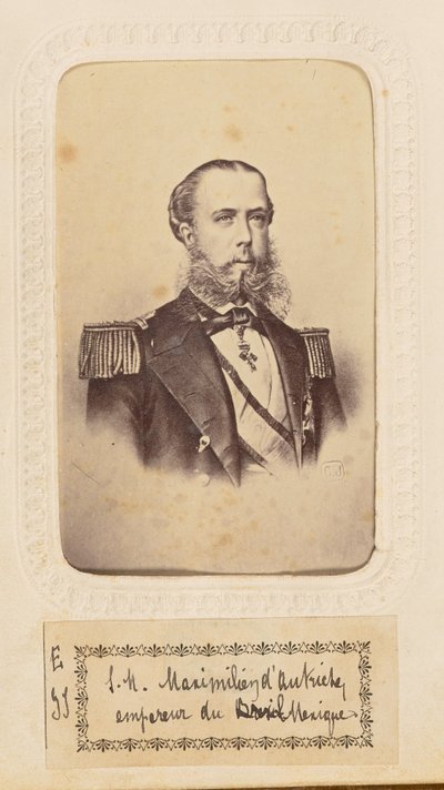 Maximiliaan, keizer van Mexico door Charles Jacotin