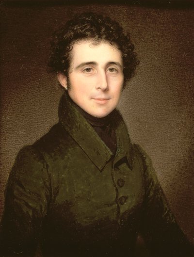 Sir Thomas William Holburne (1793-1874) van Menstrie Bart, 1827 door Charles Jagger