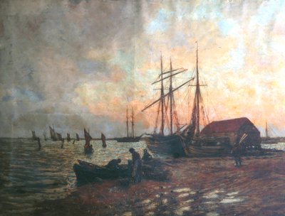 Terugkeer van de boot, Shoreham door Charles James