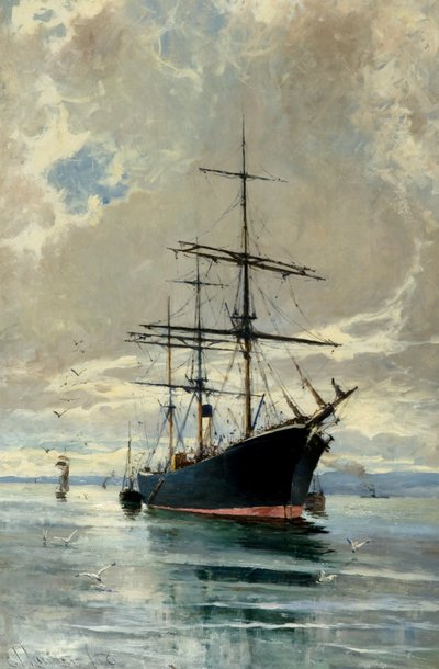 Voor anker door Charles James Lauder