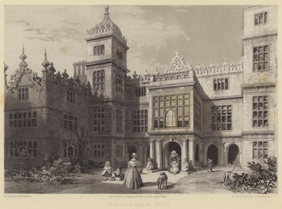 Charlton House, Wilts door Charles James Richardson