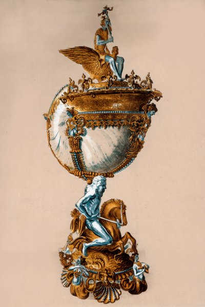 De Nautilusschelp, 19e eeuw door Charles James Richardson