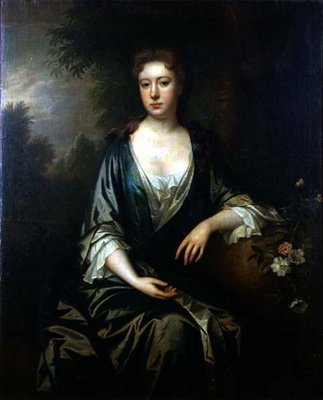 Portret van een dame door Charles Jervas