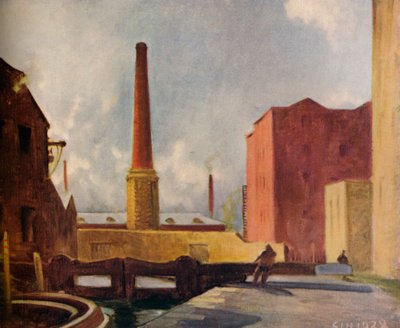 Sluisdeuren, Blackburn, 1928 1931 door Charles John Holmes
