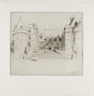 Kasteel van Meanieres door Charles John Watson
